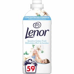 Lenor Sensitive Cotton Fresh омекотител, 59 пранета (1.239 л)