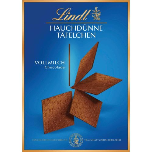 Lindt блокчета от млечен шоколад (125 г)