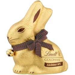 Lindt златен великденски заек с тъмен шоколад (100 г)
