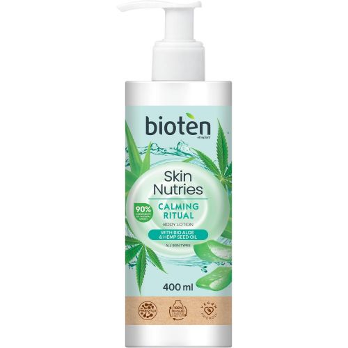 Bioten Skin Nutries Calming Ritual лосион за тяло с коноп (400 мл)