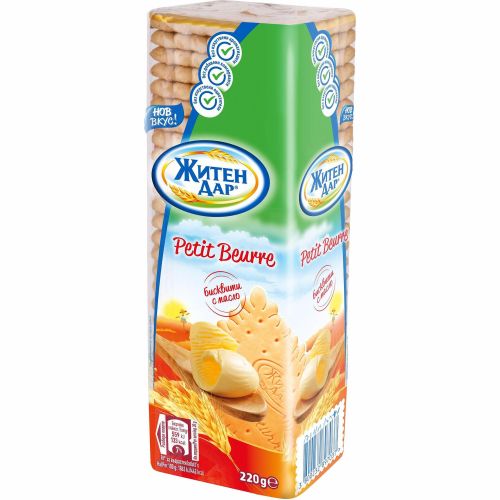 Житен дар бисквити Petit Beurre (220 г)