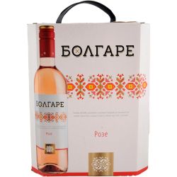 Болгаре вино розе, Bag in Box (3 л)