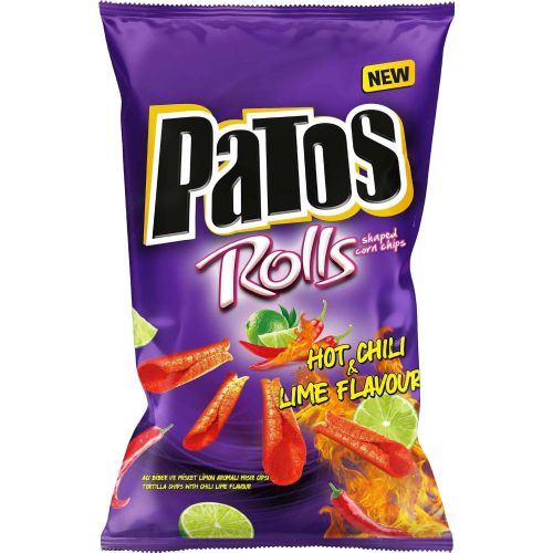 Patos Rolls чипс чили и лайм (90 г)