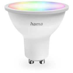 Hama Smart WLAN LED лампа, GU10, Matter, 4.9 W, RGBW (1 бр.)