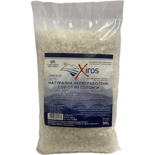 Xiros едра сол от Месолонги (500 г)