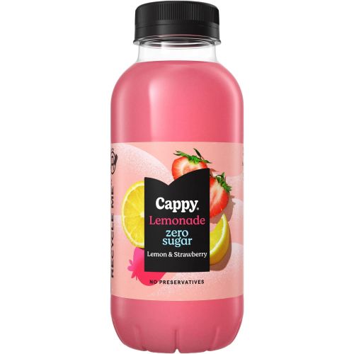 Cappy лимонада ягода, без захар (400 мл)