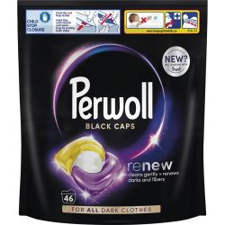 Perwoll Black Caps гел капсули за пране, 46 пранета (46 бр.)