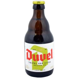 Duvel Tripel Hop Citra Belgian IPA бира в стъклена бутилка (330 мл)