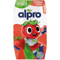 Alpro Kids соева напитка с вкус на ягода (200 мл)