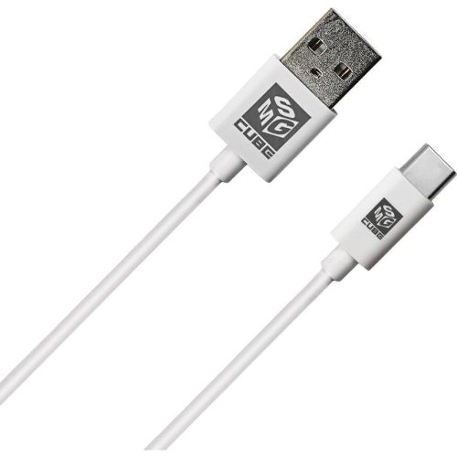 MSG Cube кабел Type-C, бял, 1.5 м (1 бр.)