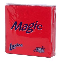 Luxica Magic цветни салфетки , 2 пласта, 33х33 см, 40 бр. (40 бр.)