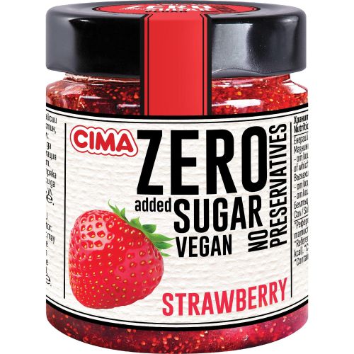 Cima конфитюр ягода без захар, веган (230 г)
