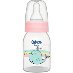 Wee Baby Classic шише от естествен силикон, 125 мл (1 бр.)