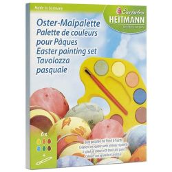 Heitmann боя за яйца 6 цвята и палитра (1 бр.)