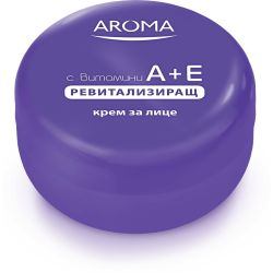 Aroma крем за лице с витамини А+Е, ревитализиращ (75 мл)