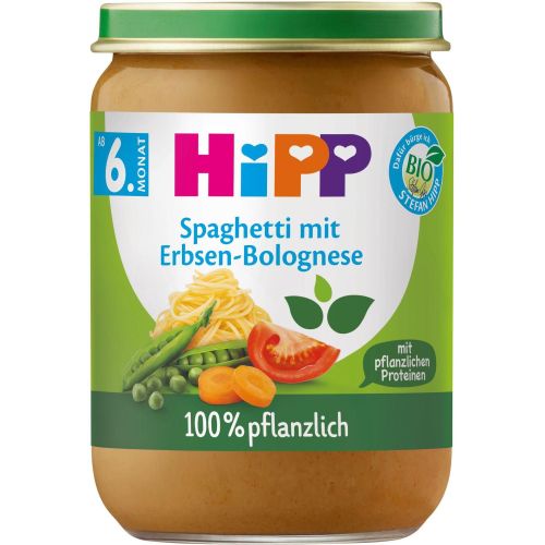 Hipp био спагети Болонезе с грах (190 г)