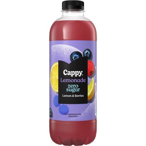 Cappy лимонада горски плодове, без захар (1.25 л)