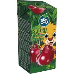 BBB сок вишна 15%  (200 мл)
