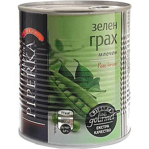 Piperka грах, консверва (820 г)