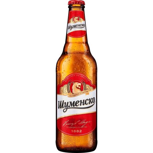 Шуменско светла бира в бутилка (500 мл)