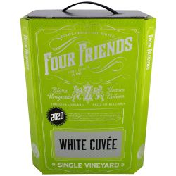Four Friends бяло вино кюве (3 л)