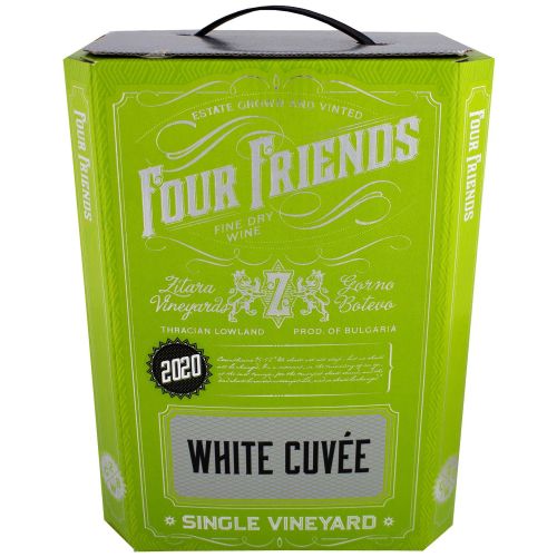 Four Friends бяло вино кюве (3 л)