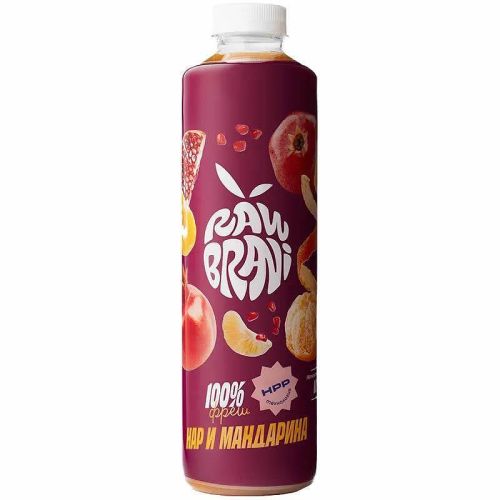 Raw Brani фреш нар и мандарина (1 л)