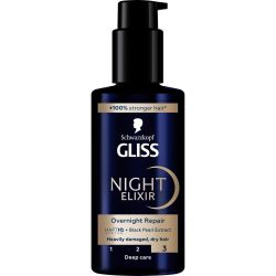Gliss Night Elixir нощен еликсир за коса за възстановяване (100 мл)