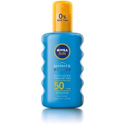 Nivea Sun Protect & Bronze слънцезащитен спрей SPF50 (200 мл)