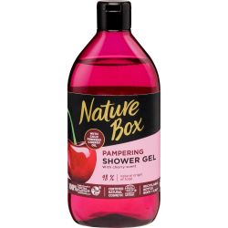 Nature Box душ гел вишна (385 мл)