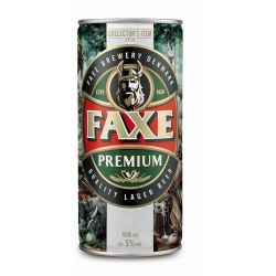 Faxe Premium Danish Lager бира в кен (1 л)