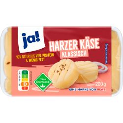 Ja! нискомаслено сирене Harzer (200 г)