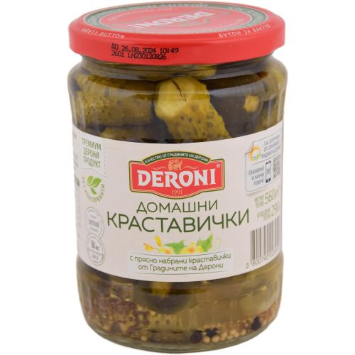 Deroni домашни краставички (560 г)