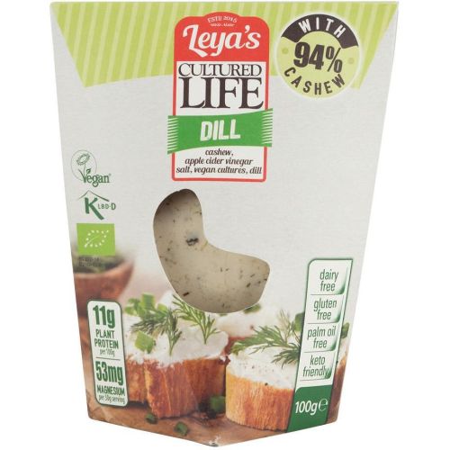 Leya био веган заквасена разядка от кашу с копър (100 г)