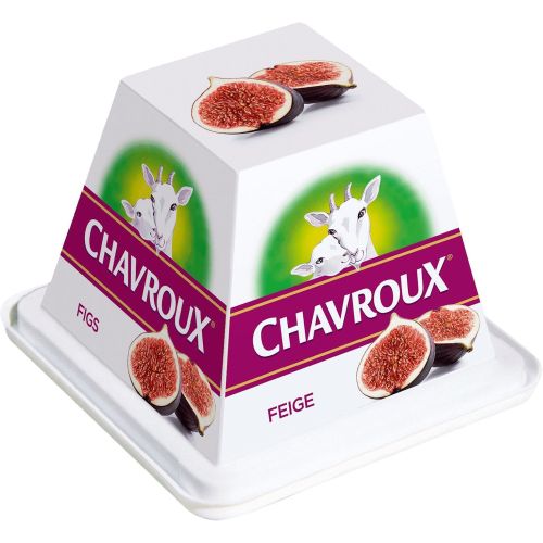 Chavroux прясно козе сирене със смокини (150 г)