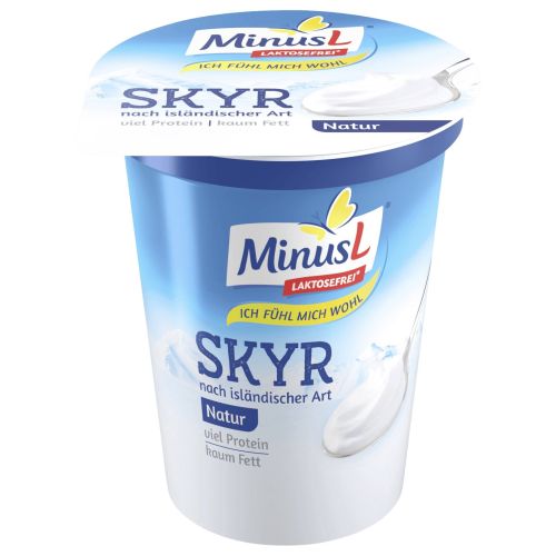 MinusL натурален скир, без лактоза 0.2% (400 г)