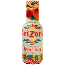 AriZona черен чай с праскова (450 мл)