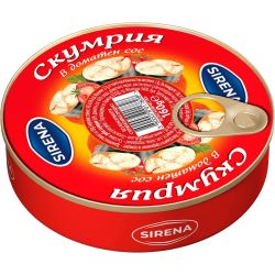 Sirena скумрия в доматен сос (160 г)