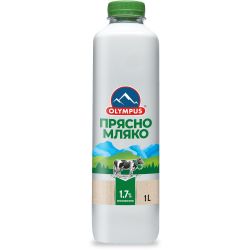 Olympus прясно краве мляко 1.7% (1 л)