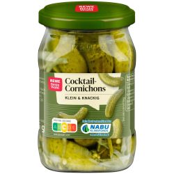 REWE коктейлни корнишони (95 г)
