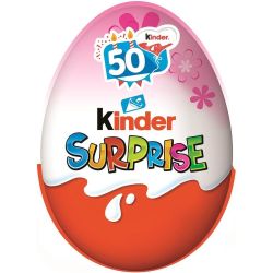 Kinder Surprise шоколадово яйце с играчка за момиче (20 г)