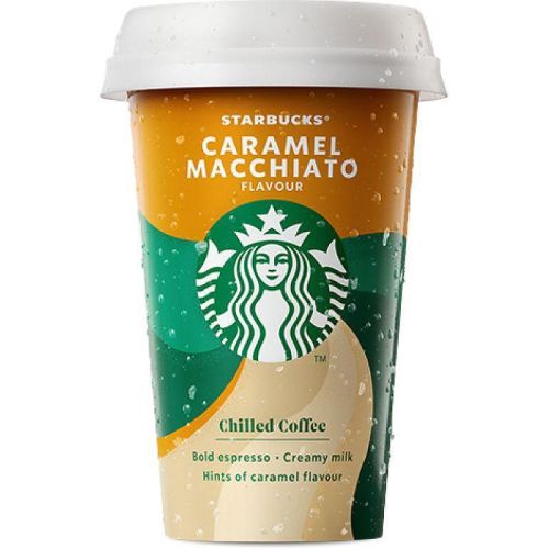 Starbucks Caramel Macchiato охладено карамелено макиато (220 мл)