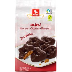 Weiss мини меденки с тъмен шоколад (400 г)