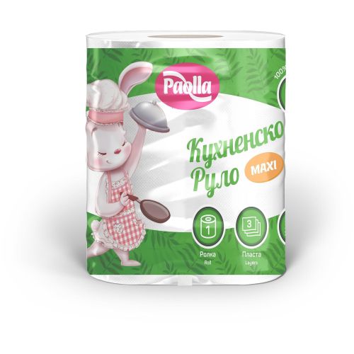Paolla Maxi трипластово кухненско руло (1 бр.)