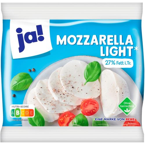JA! моцарела лайт 27% (200 г)