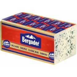 Bergader синьо сирене еделпилц 50%, на килограм (1 кг)