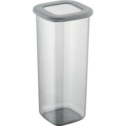 Horecano квадратна кутия със силиконов капак, антрацит 1.75 л (1 бр.)