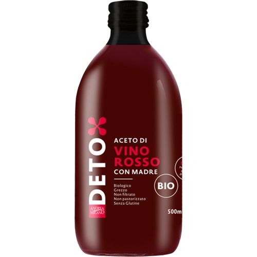 Andrea Milano био червен винен оцет (500 мл)