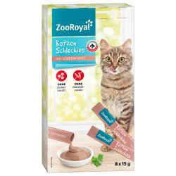 ZooRoyal котешка храна снак пастет, 8 бр. х 15 г (120 г)