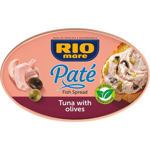 Rio Mare пастет от риба тон с маслини (115 г)